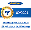 GoYellow-Siegel: Top 3 Physiotherapiepraxis physioconcept in Nürnberg für 2024